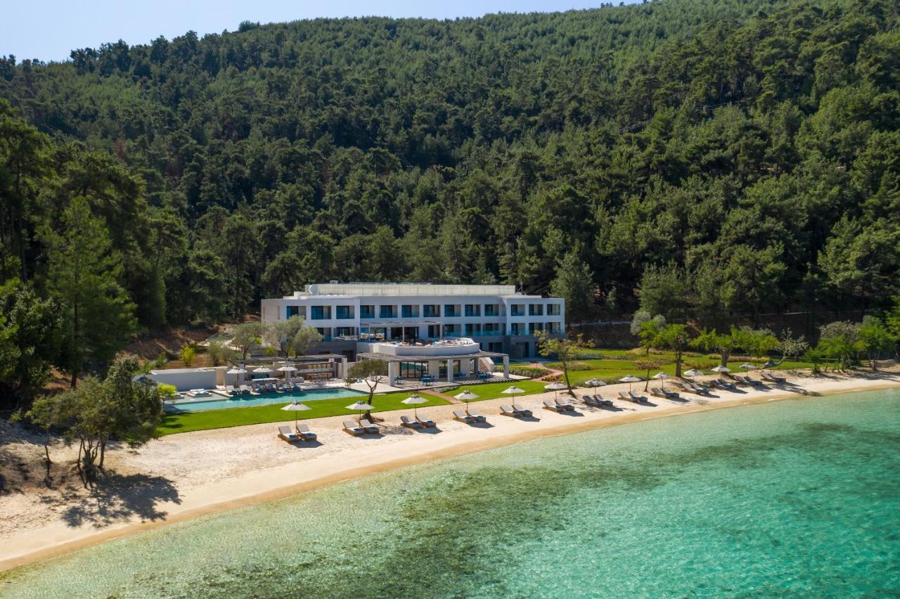 Vathi Cove Luxury Resort & Spa Chrysi Ammoudia Exterior foto